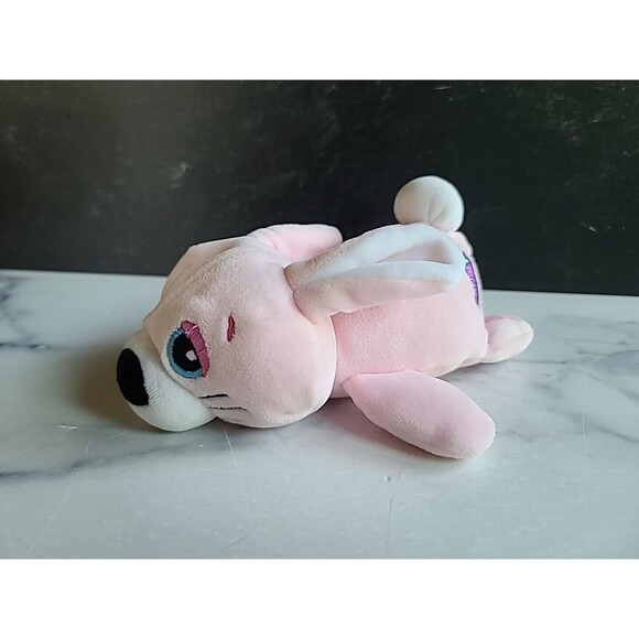 Cutetitos HOPPITO the Pink Bunny 7” Beanbag Plush Stuffed Toy by Basic Fun - Picture 1 of 10